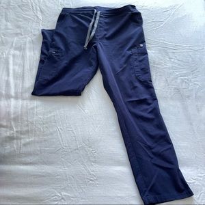 |SOLD| Figs Navy Yola Skinny Scrub Pants - L